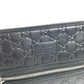 GUCCI 406410 GGエンボス グッチシマ ロゴ カバン 斜め掛け ポシェット ショルダーバッグ シマレザー ユニセックス ブラック