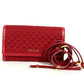 PRADA 1M1437 ショルダーバッグ ショルダーウォレット ロゴ キルティング ロングウォレット ウォレットバッグ 長財布 ナイロン ユニセックス レッド