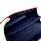 LOUIS VUITTON M62127 Monogram Empreinte Portefeuille Pont-Neuf Long Wallet Flap Long Wallet Monogram Empreinte Leather Unisex Marine Rouge Navy