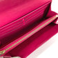 LOUIS VUITTON M90022 Monogram Ikat Flower Portefeuille Sarah Long Wallet Flap Floral Long Wallet Enamel Unisex Rose Indien Pink