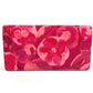 LOUIS VUITTON M90022 Monogram Ikat Flower Portefeuille Sarah Long Wallet Flap Floral Long Wallet Enamel Unisex Rose Indien Pink