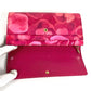 LOUIS VUITTON M90022 Monogram Ikat Flower Portefeuille Sarah Long Wallet Flap Floral Long Wallet Enamel Unisex Rose Indien Pink