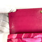 LOUIS VUITTON M90022 Monogram Ikat Flower Portefeuille Sarah Long Wallet Flap Floral Long Wallet Enamel Unisex Rose Indien Pink