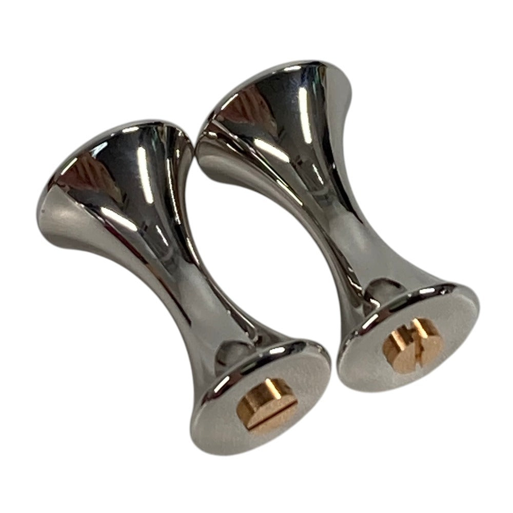 CARTIER Combi Diabolo Cufflinks Accessories Jewelry Cufflinks SV925 Unisex Silver