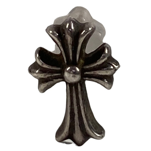 CHROME HEARTS No2 CH CRS FAT CH Cross 2 Fat Stud Earring Accessory Jewelry Earrings SV925 Unisex Silver