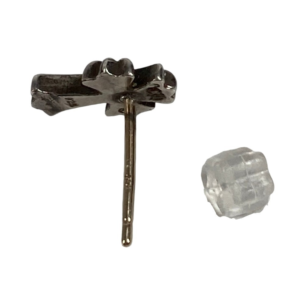 CHROME HEARTS No2 CH CRS FAT CHクロス 2 ファット スタッド ピアス アクセサリー ジュエリー ピアス SV925 ユニセックス シルバー