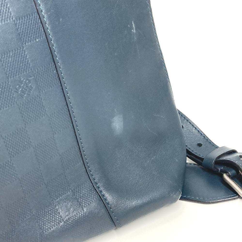 LOUIS VUITTON N41483 ダミエアンフィニ ロフト トートバッグ 2WAYバッグ ハンドバッグ 斜め掛け ショルダーバッグ ダミエアンフィニレザー ユニセックス コスモス ネイビー