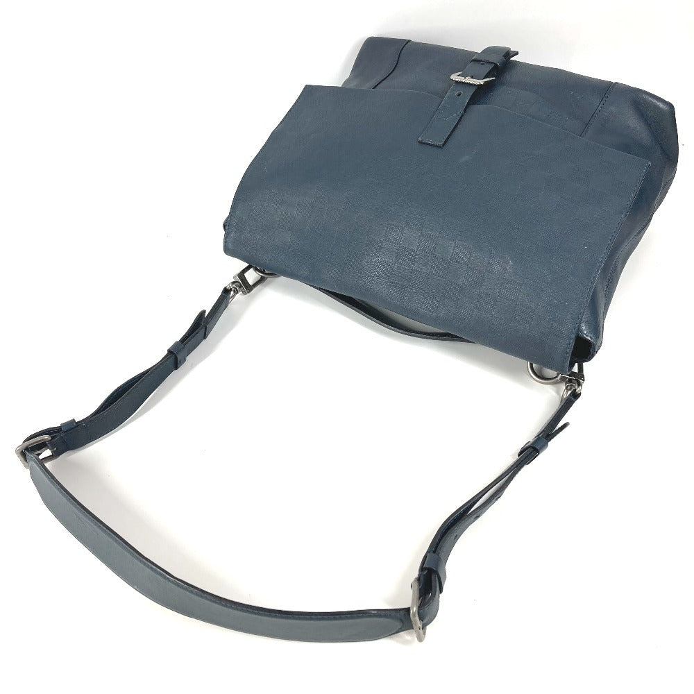 LOUIS VUITTON N41483 ダミエアンフィニ ロフト トートバッグ 2WAYバッグ ハンドバッグ 斜め掛け ショルダーバッグ ダミエアンフィニレザー ユニセックス コスモス ネイビー