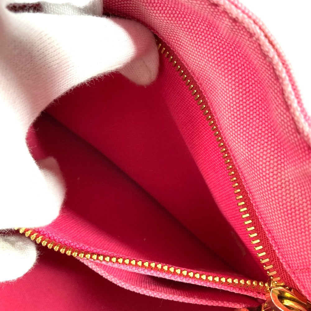 PRADA Logo Canapa MINI Mini Bag Crossbody Tote Handbag Shoulder Bag Canvas Unisex Pink