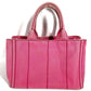 PRADA Logo Canapa MINI Mini Bag Crossbody Tote Handbag Shoulder Bag Canvas Unisex Pink