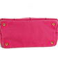 PRADA Logo Canapa MINI Mini Bag Crossbody Tote Handbag Shoulder Bag Canvas Unisex Pink