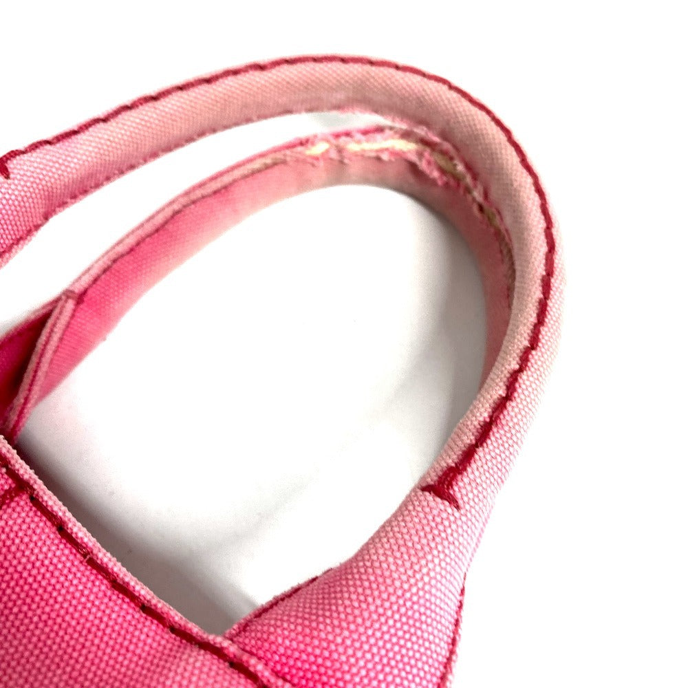 PRADA Logo Canapa MINI Mini Bag Crossbody Tote Handbag Shoulder Bag Canvas Unisex Pink