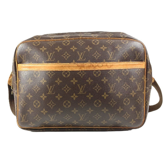 LOUIS VUITTON M45252 モノグラム リポーターGM リポーター GM カバン バッグ 斜め掛け ポシェット ショルダーバッグ モノグラムキャンバス ユニセックス ブラウン
