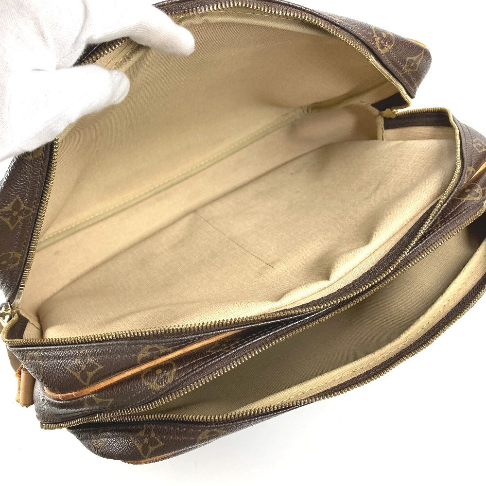 LOUIS VUITTON M45252 Monogram Reporter GM Bag, Crossbody Pochette Shoulder Bag, Monogram Canvas, Unisex, Brown
