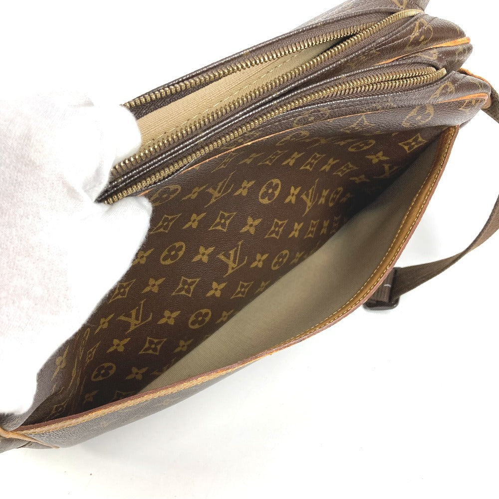 LOUIS VUITTON M45252 Monogram Reporter GM Bag, Crossbody Pochette Shoulder Bag, Monogram Canvas, Unisex, Brown