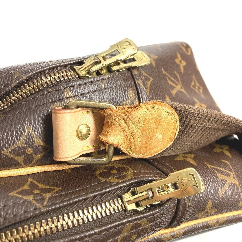 LOUIS VUITTON M45252 Monogram Reporter GM Bag, Crossbody Pochette Shoulder Bag, Monogram Canvas, Unisex, Brown
