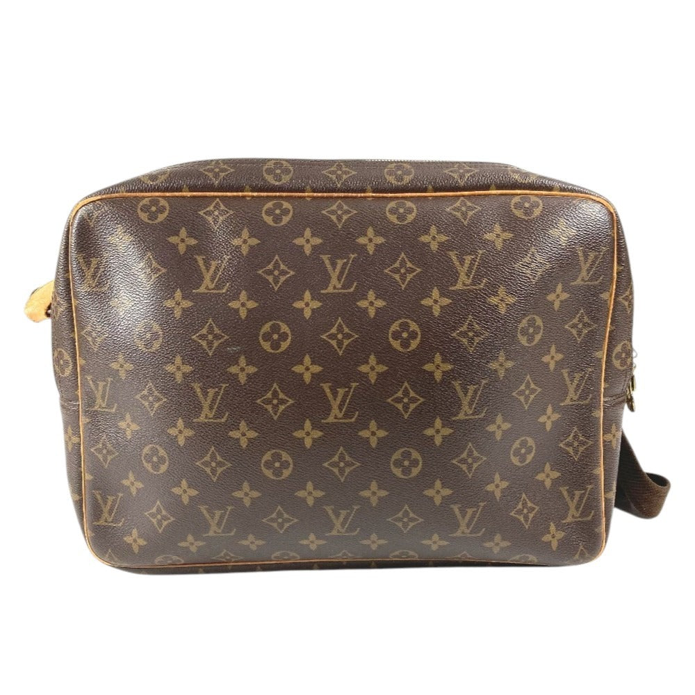 LOUIS VUITTON M45252 Monogram Reporter GM Bag, Crossbody Pochette Shoulder Bag, Monogram Canvas, Unisex, Brown