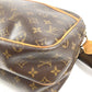 LOUIS VUITTON M45252 Monogram Reporter GM Bag, Crossbody Pochette Shoulder Bag, Monogram Canvas, Unisex, Brown
