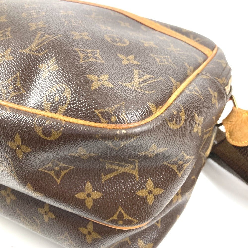 LOUIS VUITTON M45252 Monogram Reporter GM Bag, Crossbody Pochette Shoulder Bag, Monogram Canvas, Unisex, Brown