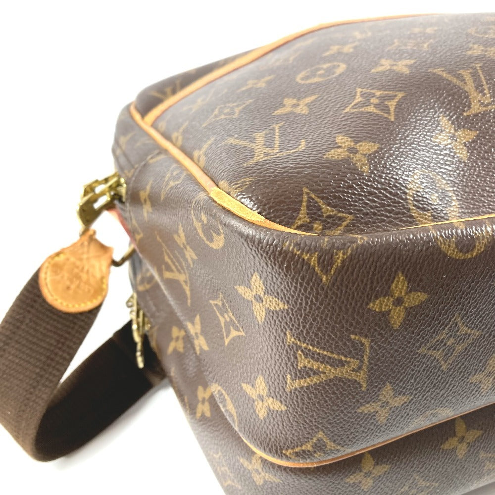 LOUIS VUITTON M45252 Monogram Reporter GM Bag, Crossbody Pochette Shoulder Bag, Monogram Canvas, Unisex, Brown