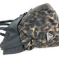 PRADA Logo Leopard Pattern Bag Shoulder Bag Tote Bag Shoulder Bag Nylon Unisex Black