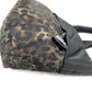 PRADA Logo Leopard Pattern Bag Shoulder Bag Tote Bag Shoulder Bag Nylon Unisex Black