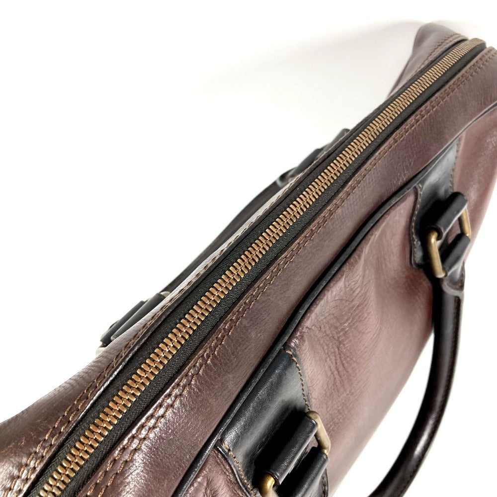 LOUIS VUITTON M92532 Utah Yulong Handbag, Tote Bag, Briefcase, Business Bag, Utah Leather, Men's, Brown