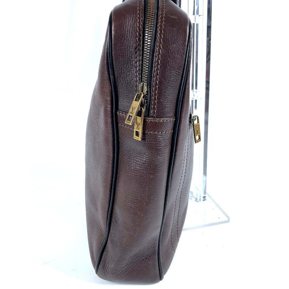 LOUIS VUITTON M92532 Utah Yulong Handbag, Tote Bag, Briefcase, Business Bag, Utah Leather, Men's, Brown