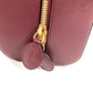CARTIER Must-Line Logo 2-Way Bag Tote Bag Handbag Business Bag Leather Unisex Wine Red