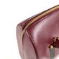 CARTIER Must-Line Logo 2-Way Bag Tote Bag Handbag Business Bag Leather Unisex Wine Red