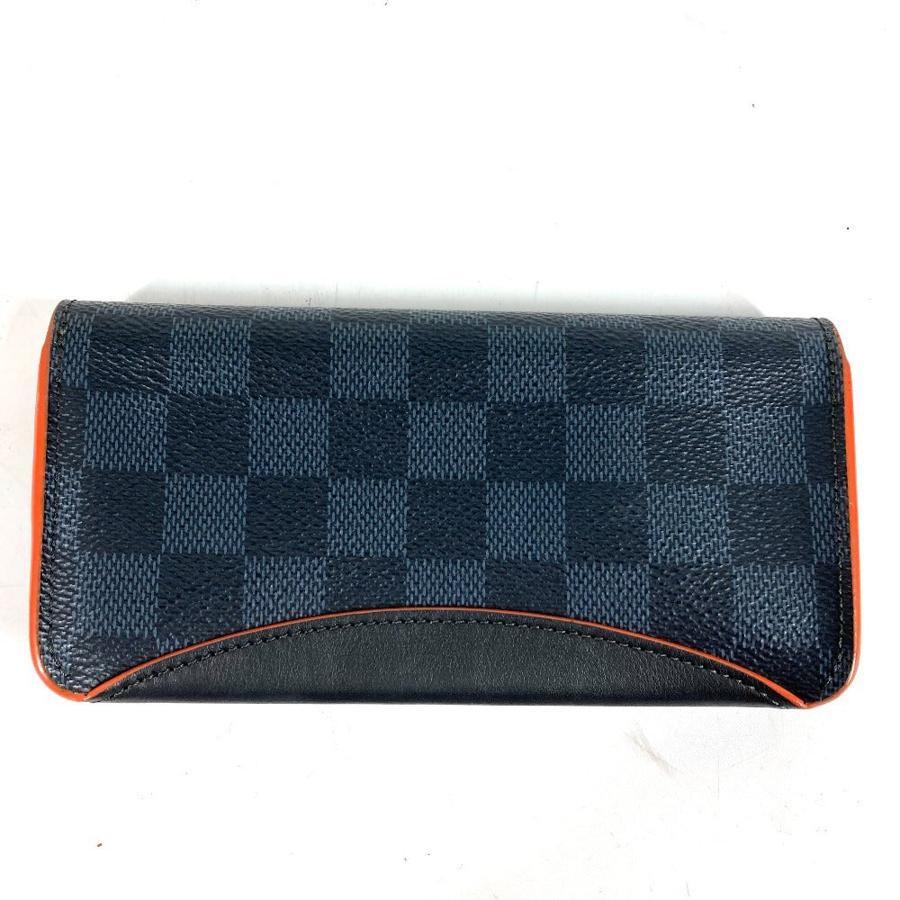 LOUIS VUITTON GI0380 ダミエコバルト エテュイリュネット ウディ アイウェア 眼鏡 メガネケース サングラスケース ポーチ ポーチ ダミエコバルトキャンバス ユニセックス ネイビー