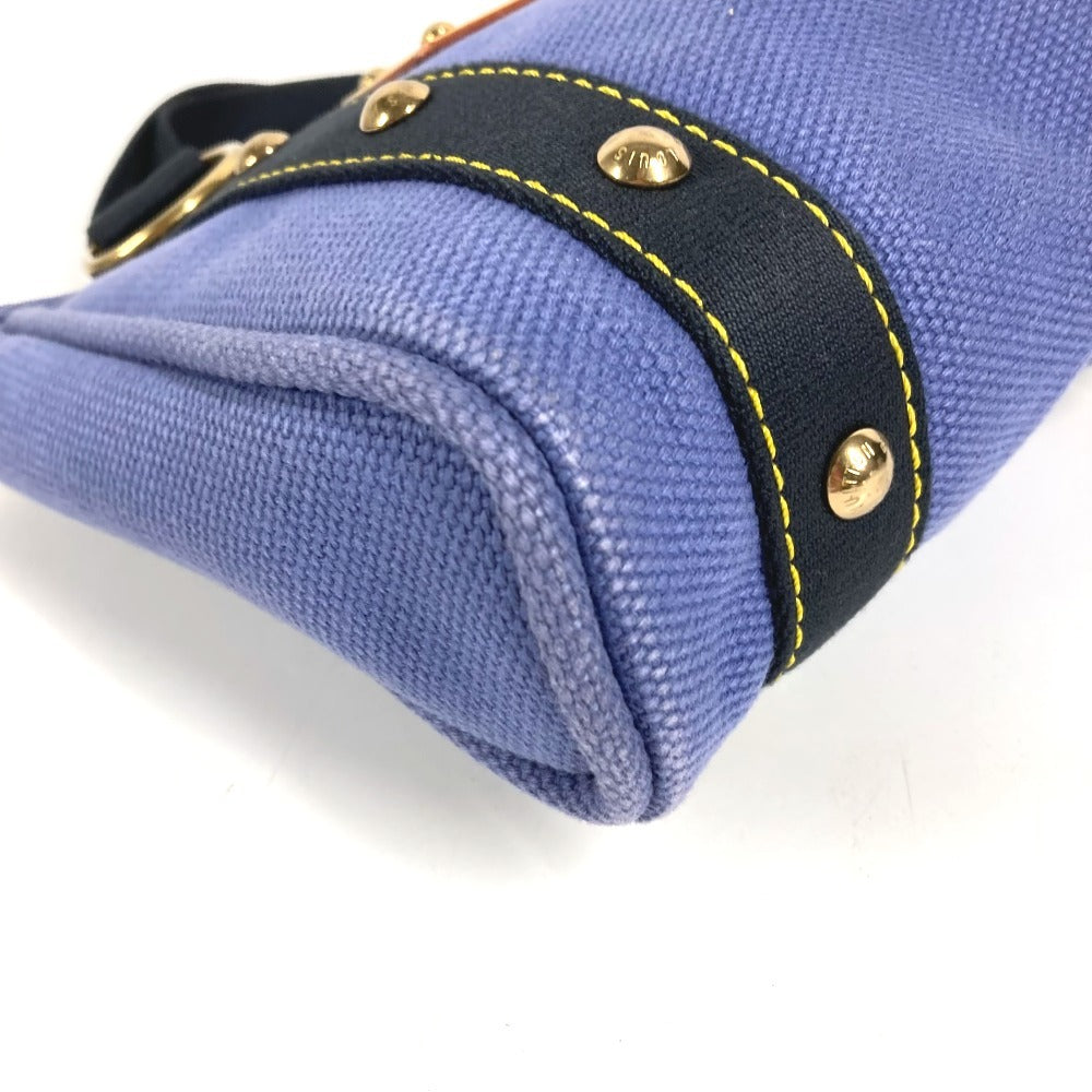 LOUIS VUITTON M40090 アンティグア カバPM カバ PM カバン トートバッグ ハンドバッグ キャンバス ユニセックス ブルー