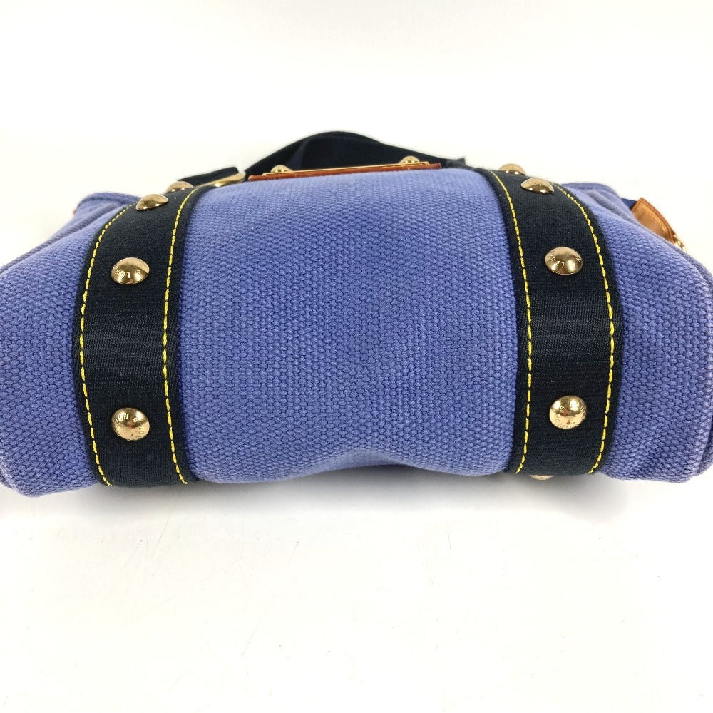 LOUIS VUITTON M40090 アンティグア カバPM カバ PM カバン トートバッグ ハンドバッグ キャンバス ユニセックス ブルー