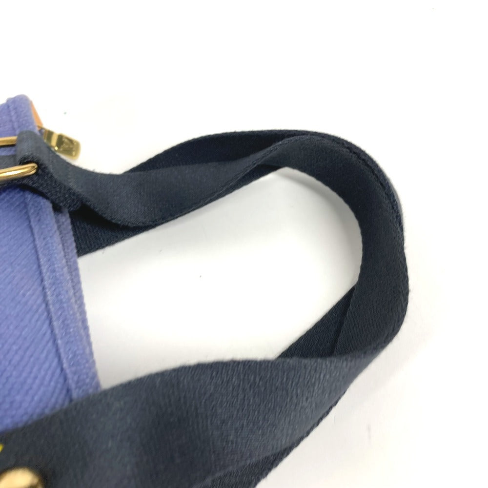 LOUIS VUITTON M40090 アンティグア カバPM カバ PM カバン トートバッグ ハンドバッグ キャンバス ユニセックス ブルー