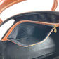 FENDI Vintage Pecan Logo Bag Handbag Tote Bag PVC/Leather Women's Khaki