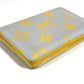 LOUIS VUITTON M14769 Monogram Organizer de Poche Bi-fold Pass Case, Business Card Holder, Card Case, Leather, Unisex, Gray