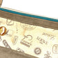 LOEWE 160th Anniversary Logo Crossbody Bag Pochette All-over Print Shoulder Bag Leather/Canvas Unisex Beige