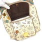LOEWE 160th Anniversary Logo Crossbody Bag Pochette All-over Print Shoulder Bag Leather/Canvas Unisex Beige