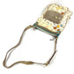 LOEWE 160th Anniversary Logo Crossbody Bag Pochette All-over Print Shoulder Bag Leather/Canvas Unisex Beige