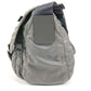 PRADA BT0953 Triangle Logo Flap Crossbody Messenger Bag Shoulder Bag Leather/Nylon Unisex Gray