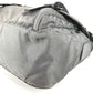 PRADA BT0953 Triangle Logo Flap Crossbody Messenger Bag Shoulder Bag Leather/Nylon Unisex Gray