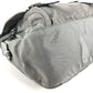 PRADA BT0953 Triangle Logo Flap Crossbody Messenger Bag Shoulder Bag Leather/Nylon Unisex Gray