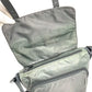 PRADA BT0953 Triangle Logo Flap Crossbody Messenger Bag Shoulder Bag Leather/Nylon Unisex Gray