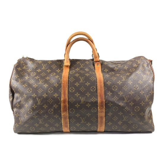 LOUIS VUITTON M41414 モノグラム キーポルバンドリエール55 カバン 旅行バッグ トラベルバッグ ハンドバッグ ボストンバッグ モノグラムキャンバス ユニセックス ブラウン