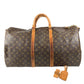 LOUIS VUITTON M41414 モノグラム キーポルバンドリエール55 カバン 旅行バッグ トラベルバッグ ハンドバッグ ボストンバッグ モノグラムキャンバス ユニセックス ブラウン