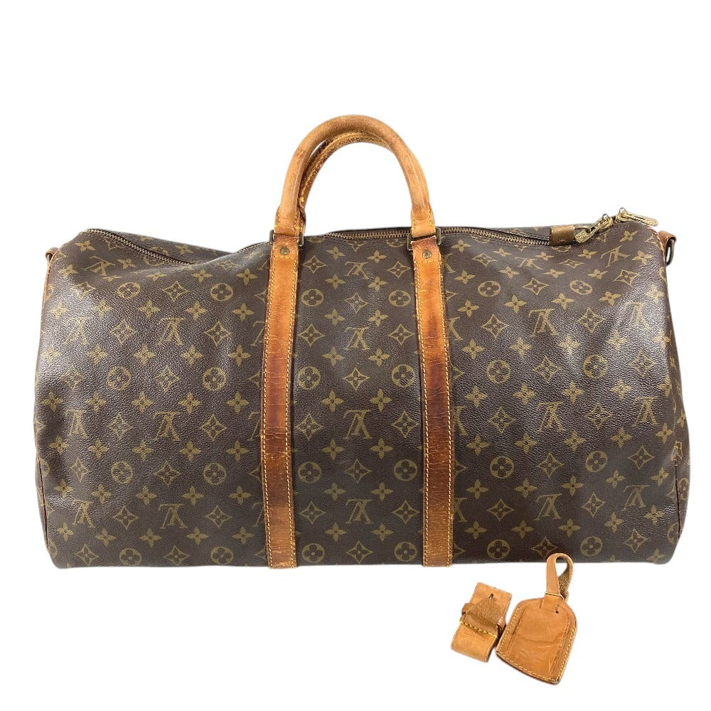 LOUIS VUITTON M41414 モノグラム キーポルバンドリエール55 カバン 旅行バッグ トラベルバッグ ハンドバッグ ボストンバッグ モノグラムキャンバス ユニセックス ブラウン
