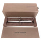 LOUIS VUITTON N79258 Jet Line Stationery Ballpoint Pen Metal Unisex Silver