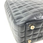 CHANEL ヴィンテージ ロゴ CC ココマーク チョコバー カバン トートバッグ ハンドバッグ レザー ユニセックス ブラック