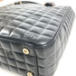 CHANEL ヴィンテージ ロゴ CC ココマーク チョコバー カバン トートバッグ ハンドバッグ レザー ユニセックス ブラック