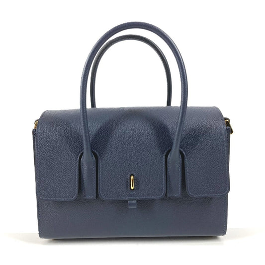 HERMES ニュードラッグ22 ニュードラッグ 22 カバン トートバッグ 斜め掛け ハンドバッグ ショルダーバッグ エバーカラー ユニセックス ネイビー